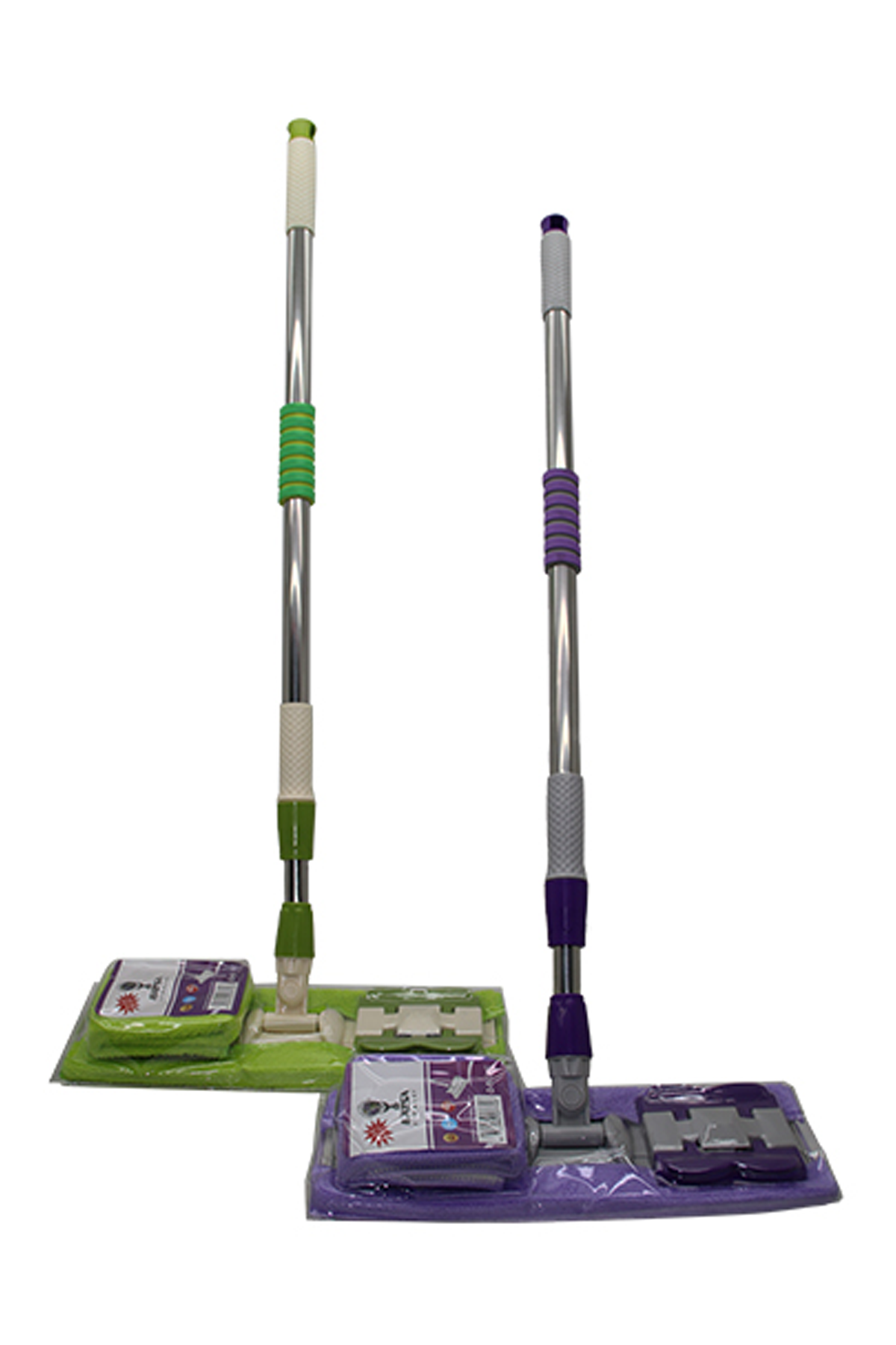 Mandallı Mikfrofiber Mop Paspas 1 Adet 110 Cm 360 Derece Döner Saplı Duvar&Zemin Silme Mop Mir4775