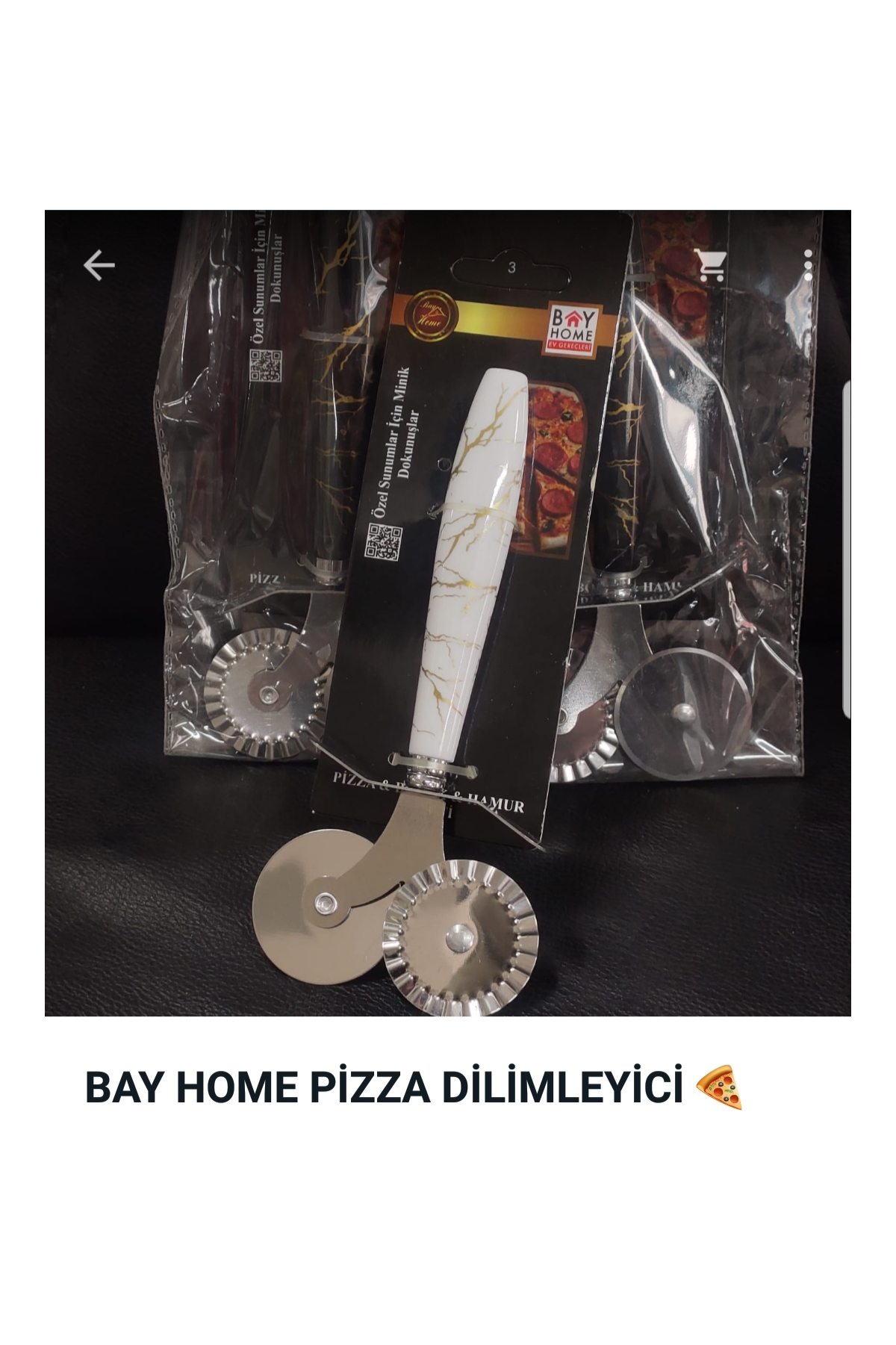 Çiftli Pizza Dilimleyici TRK0156