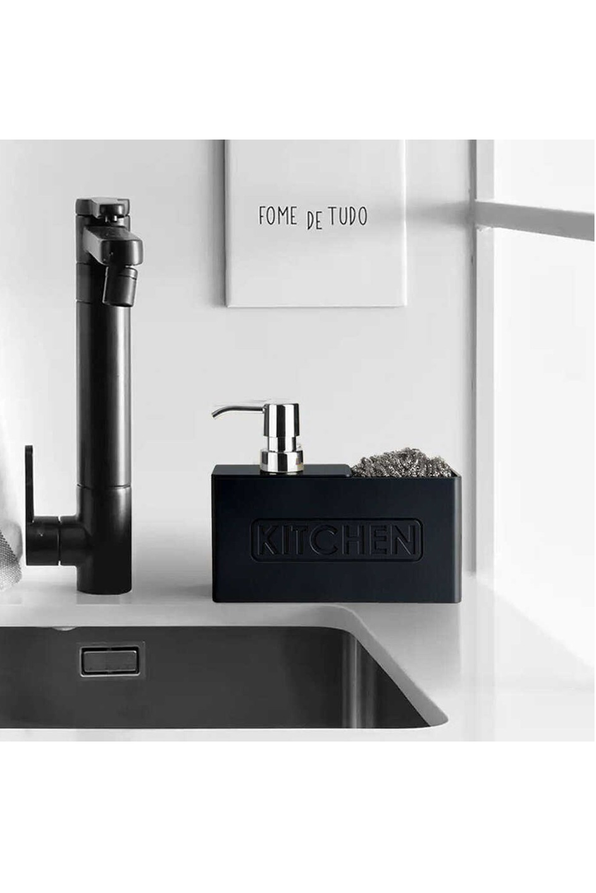 Kitchen Antra Sıvı Sabunluk Antrasit 13200