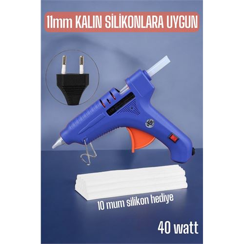 Turk Sıcak Silikon Tabancası 40 Watt Kalın Tip