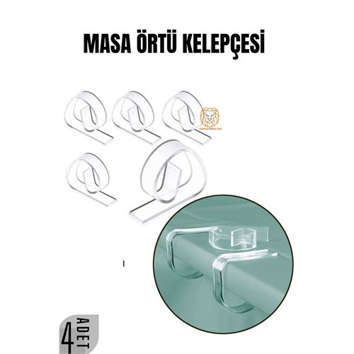 Turk Masa Örtüsü Kelepçesi Örtü Mandalı