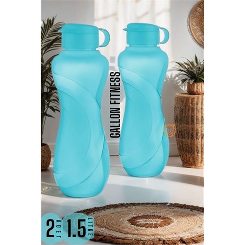 Turk 1.5 LT Büyük Matara Gallon Fitness TURKUAZ