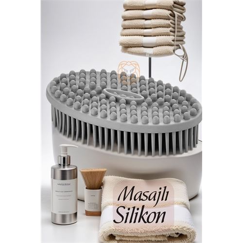 Turk Masajlı Silikon Banyo Fırçası Nuage Design