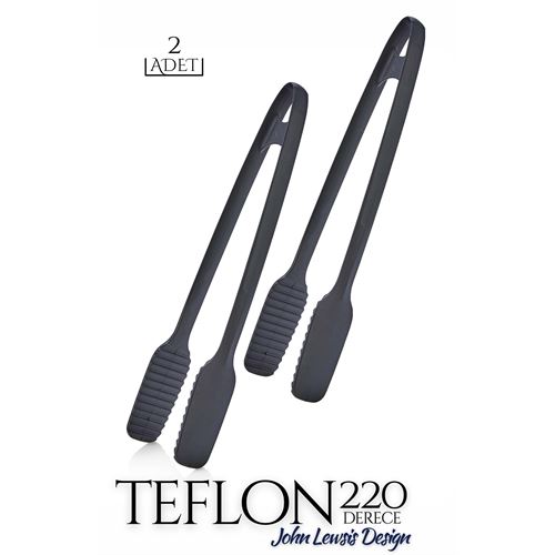 Turk Teflon Kızartma Izgara Maşası 2 li Set J.Lewis Design