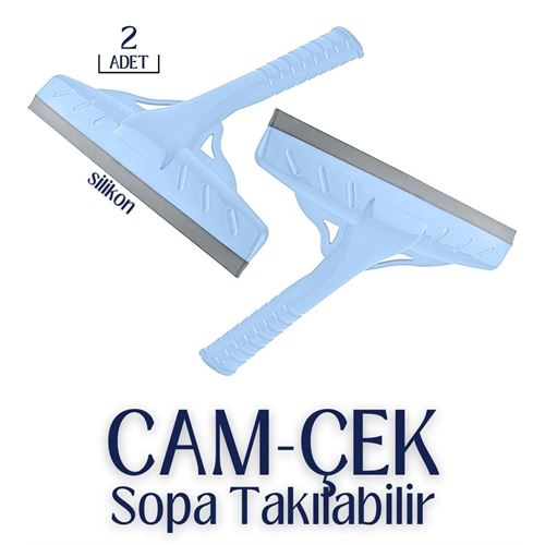 Turk 2 li Silikon Uçlu Cam Sil Çekçek 22 Cm