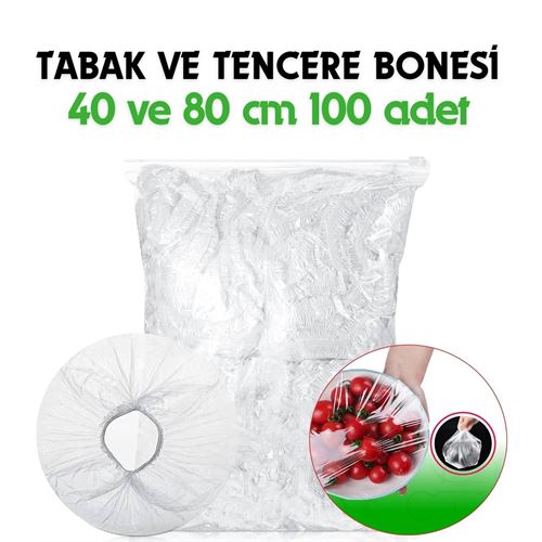 Turk Tabak ve Tencere Bone Seti 2 Boyutlu 100 ADET