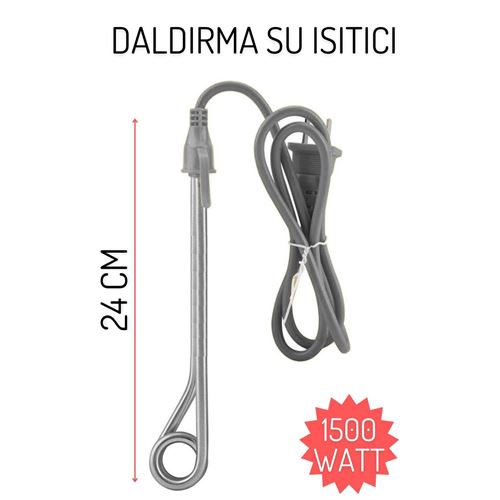 Turk Daldırma Tip Su Isıtıcı 1500W 24 CM