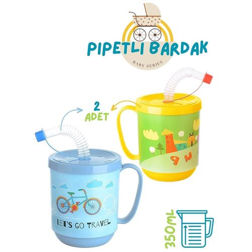 Turk Pipetli Bardak 2 li Momma Design