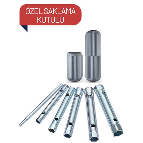 Turk 8mm-17mm Kovan Tork Anahtar Kutulu Set