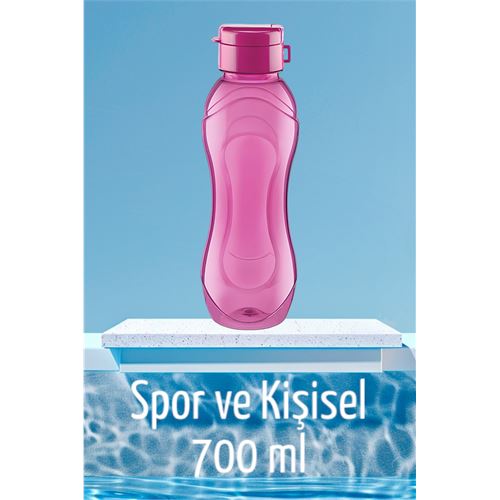 Turk Prime Matara 700 ml KIRMIZI Spor ve Kişisel Matara