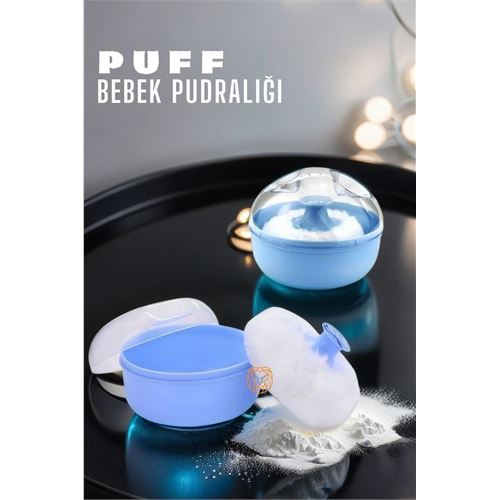 Turk Makyaj Bebek Pudralığı Puff Pudralık