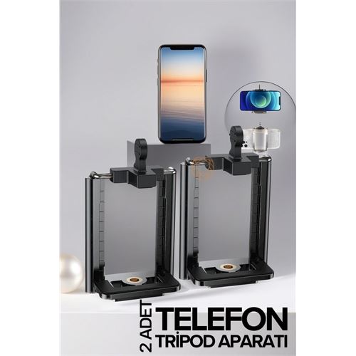 Turk Telefon Tripod Aparatı 2 li SET Connor Design