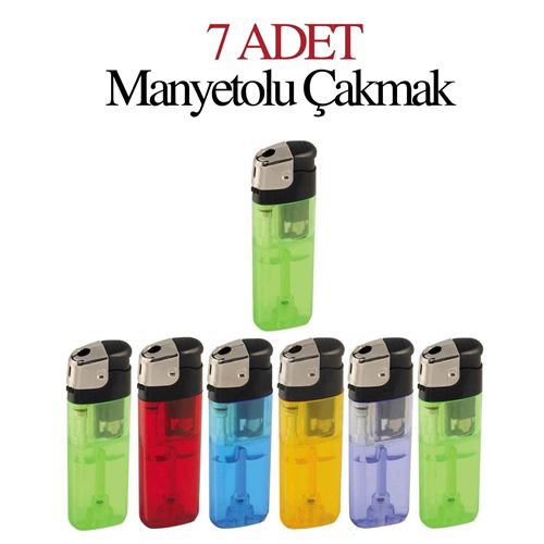 Turk Manyetolu Çakmak 7 li Paket