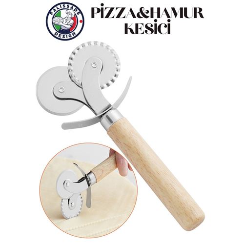 Turk Hamur ve Pizza Kesici Çelik Palissade Design