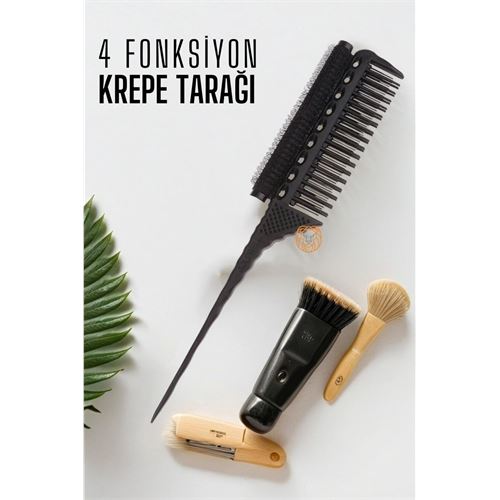 Turk Krepe Tarağı 4 in 1 Fonksiyon Profesyonel