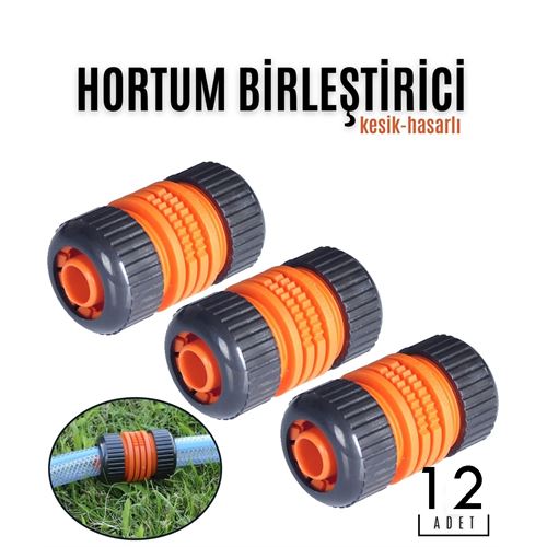 Turk 12 ADET Hortum Birleştirici Aparat 718852 Toptan Paket