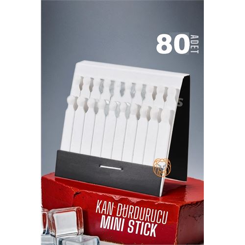 Turk 80 ADET Kan Durdurucu Mini Stick 720188	 Toptan Paket