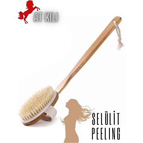 Turk 4 ADET At Kılı Kuru Islak Selülit Peeling Fırçası 714799 Toptan Paket