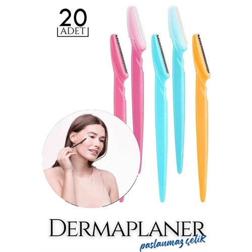 Turk 20 ADET Çelik Dermaplaner Kitsch Design  718896 Toptan Paket