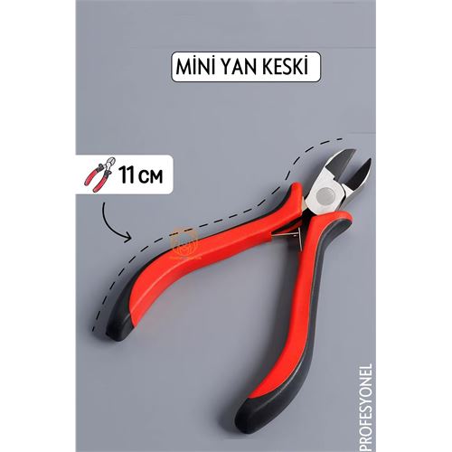 Turk 4 ADET Profesyonel Mini Yan Keski 11 Cm 426977 Toptan Paket