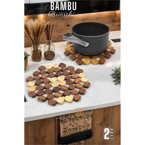 Turk Bambu Nihale 2 ADET Brioschi Design