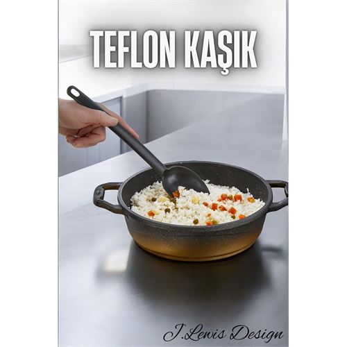 Turk Teflon Büyük Kaşık J.lewis Design