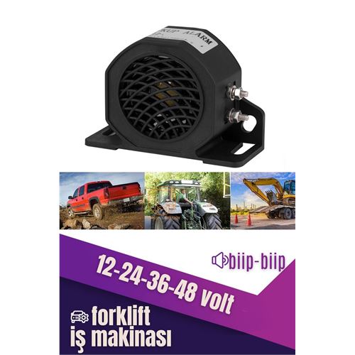 Turk İş Makinası Forklift Yüksek Desibel Siren 12V-24V-36V