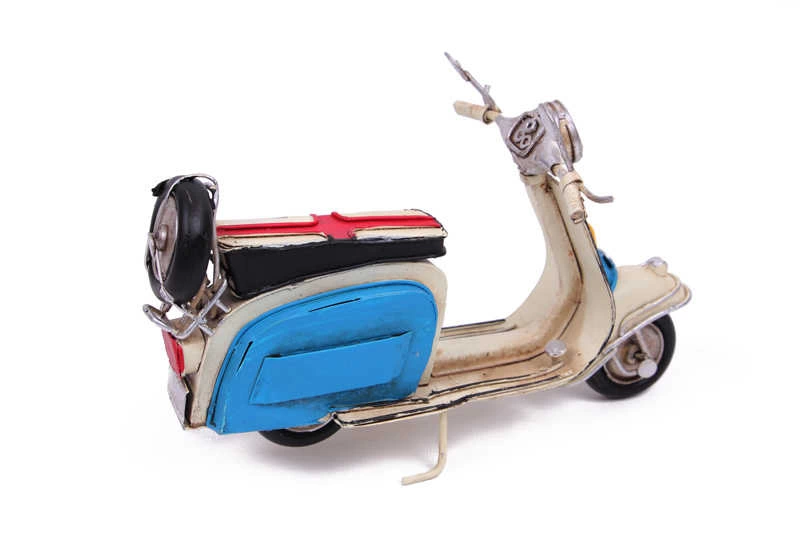 Dekoratif Metal Scooter