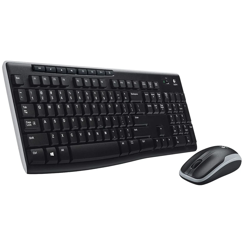 LOGITECH MK270 SİYAH KABLOSUZ Q KLAVYE SET (4767)