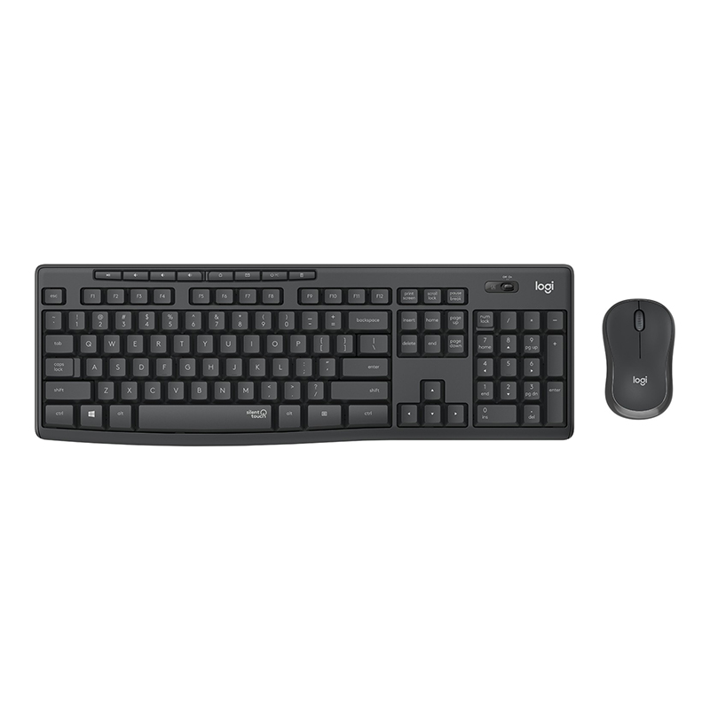 LOGITECH MK295 Q TR SİYAH KABLOSUZ KLAVYE+MOUSE SET (4767)