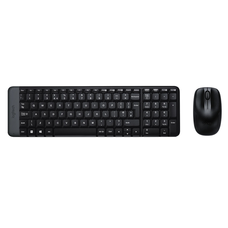 LOGITECH MK220 Q TR SIYAH KABLOSUZ KLAVYE+MOUSE SET (4767)