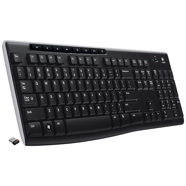 LOGITECH K270 KABLOSUZ USB SİYAH Q KLAVYE (4767)