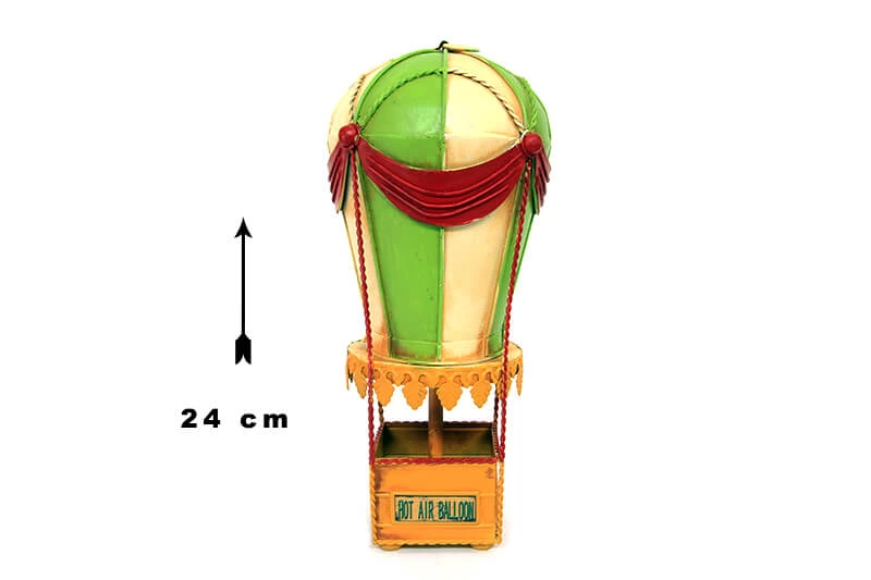Dekoratif Metal Sıcak Hava Balonu