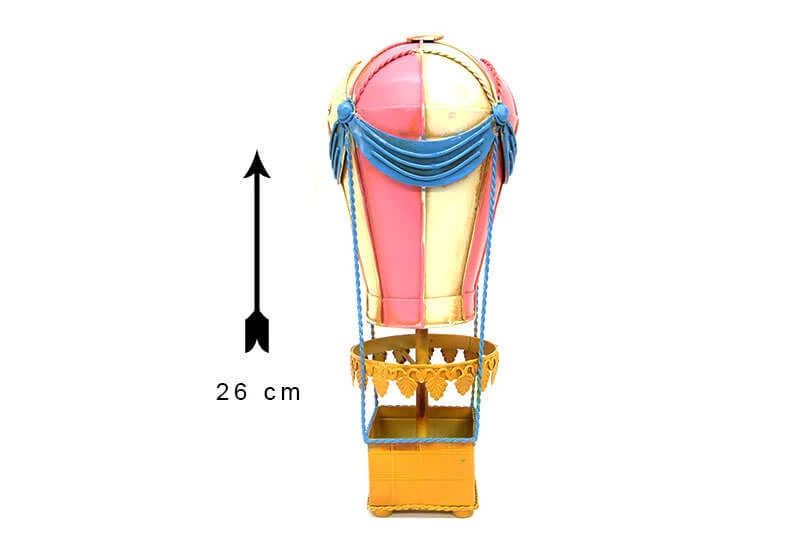 Dekoratif Metal Sıcak Hava Balonu