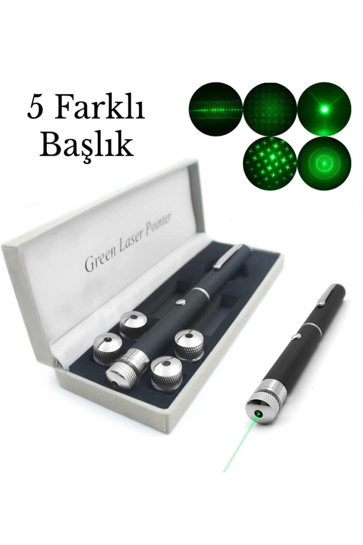 Yeşil Lazer Pointer  5 Km (4767)