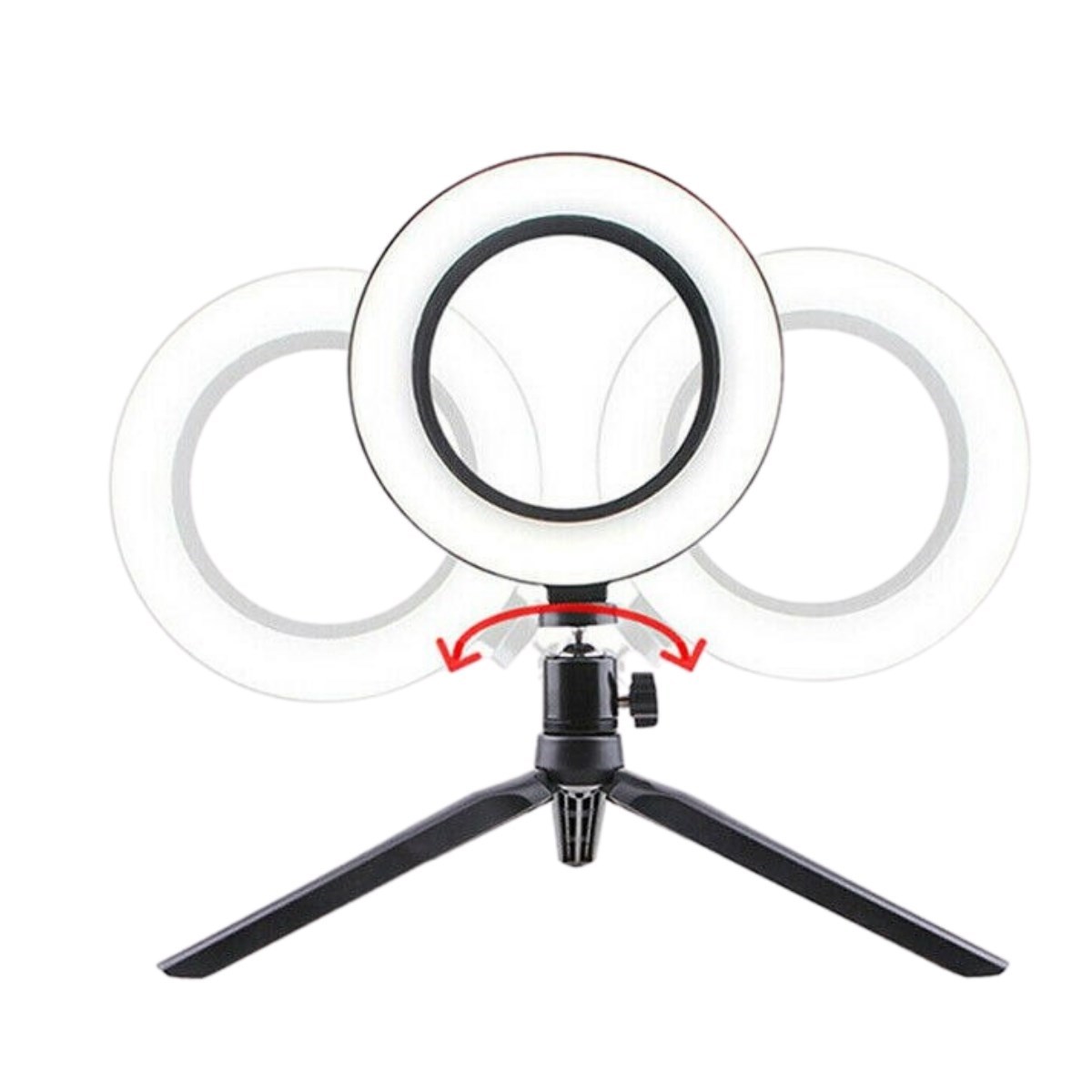 10inç 26cm Youtube Instagram Tiktok Selfie Stüdyo Video Fotoğraf Ring Light Tripod Led Halka Işık (4767)