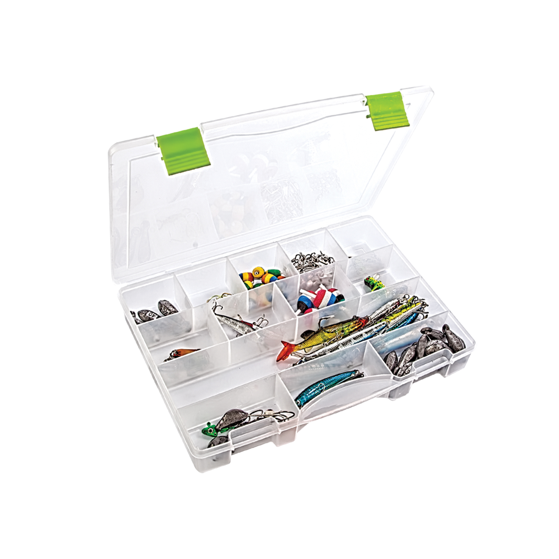 Slim Organizer  Alet Çantası -Vida Olta Çivi Boncuk Yüzük Küpe Kutusu - 13 Gözlü (4767)