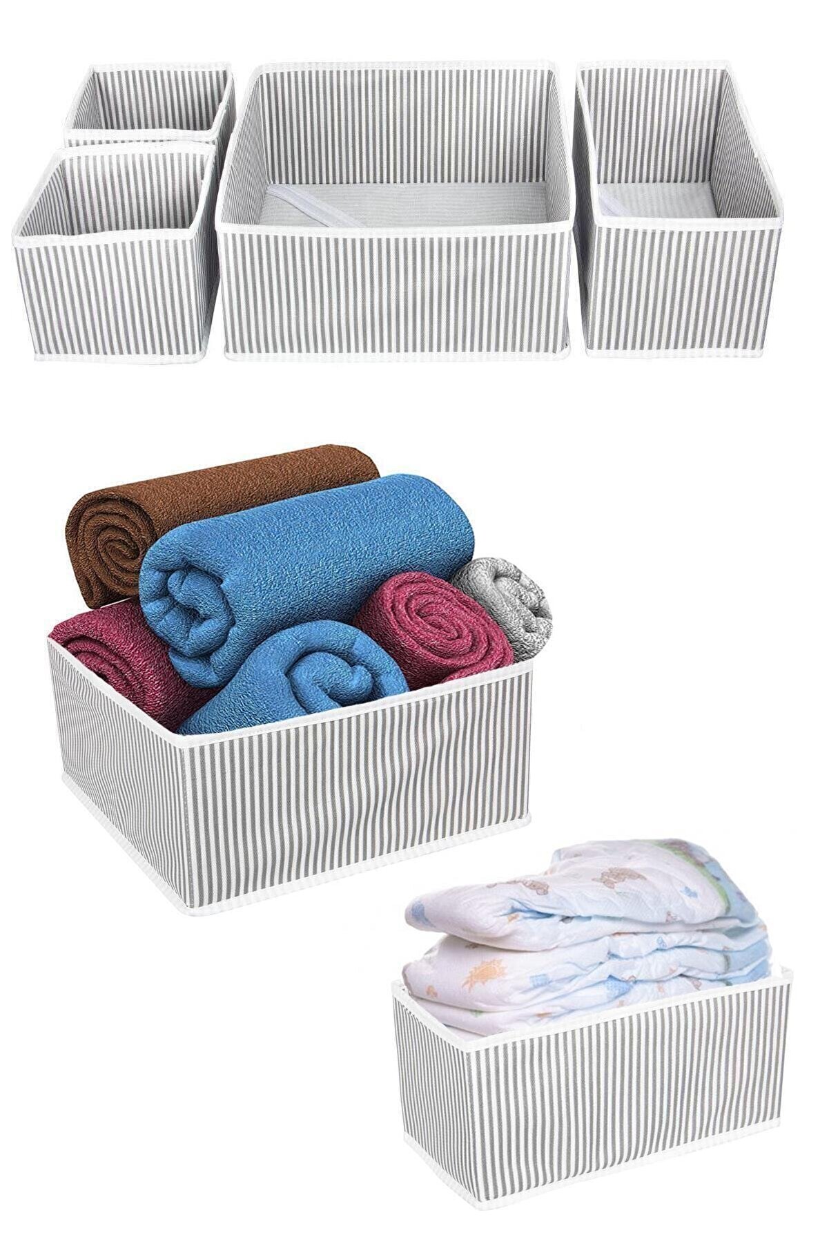 Çekmece Düzenleme Kutu Seti Organizer 4lü Set (4767)