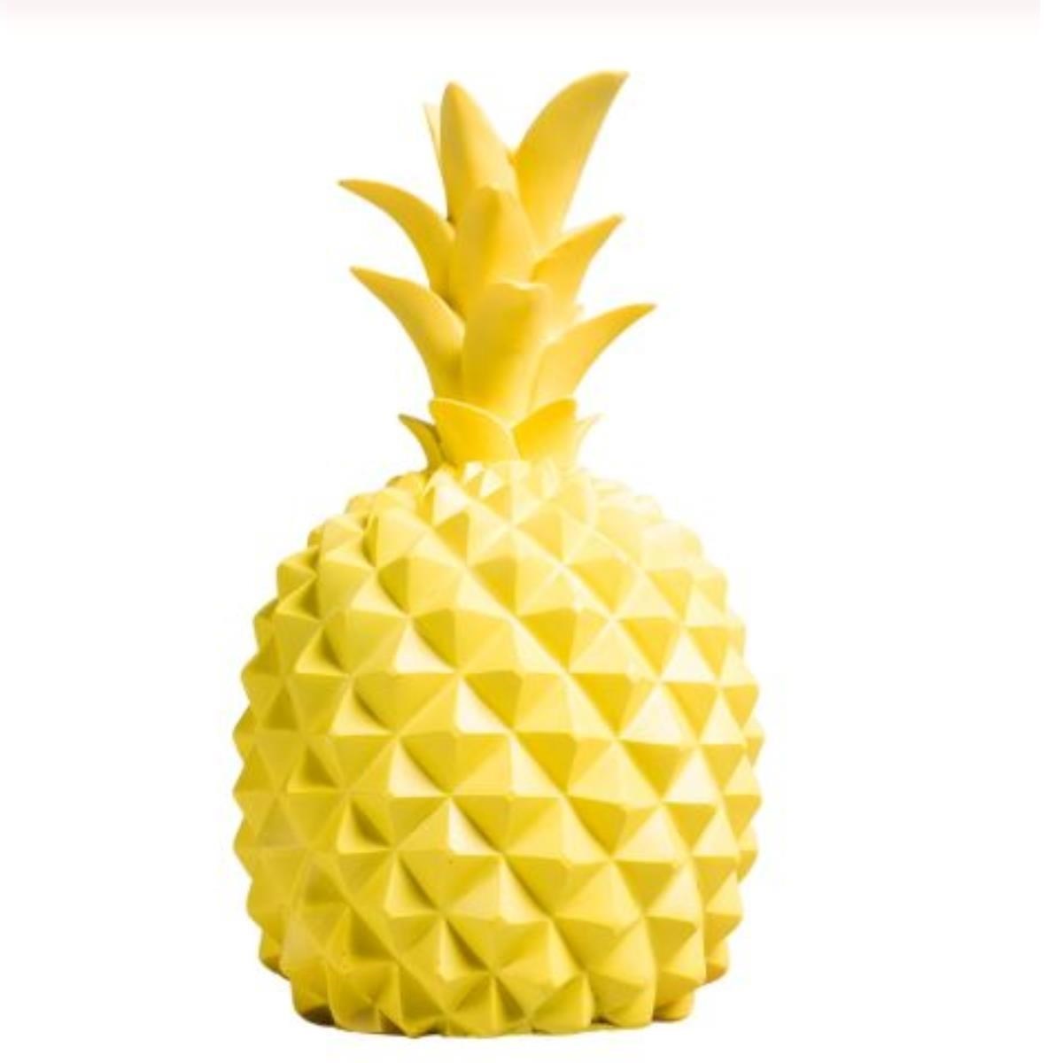 Ananas Şeklinde Desenli Büyük Boy Pilli Masa ve Gece Lambası (4767)