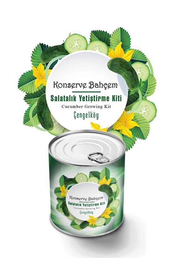 Konserve Bahçem Konservede Çengelköy Salatalık Yetiştirme Kiti (4767)