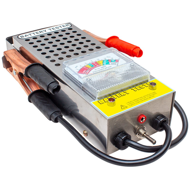 1 VOLT - 16 VOLT - 125 AMPER PROFESYONEL ANALOG AKÜ TEST CİHAZI (4767)