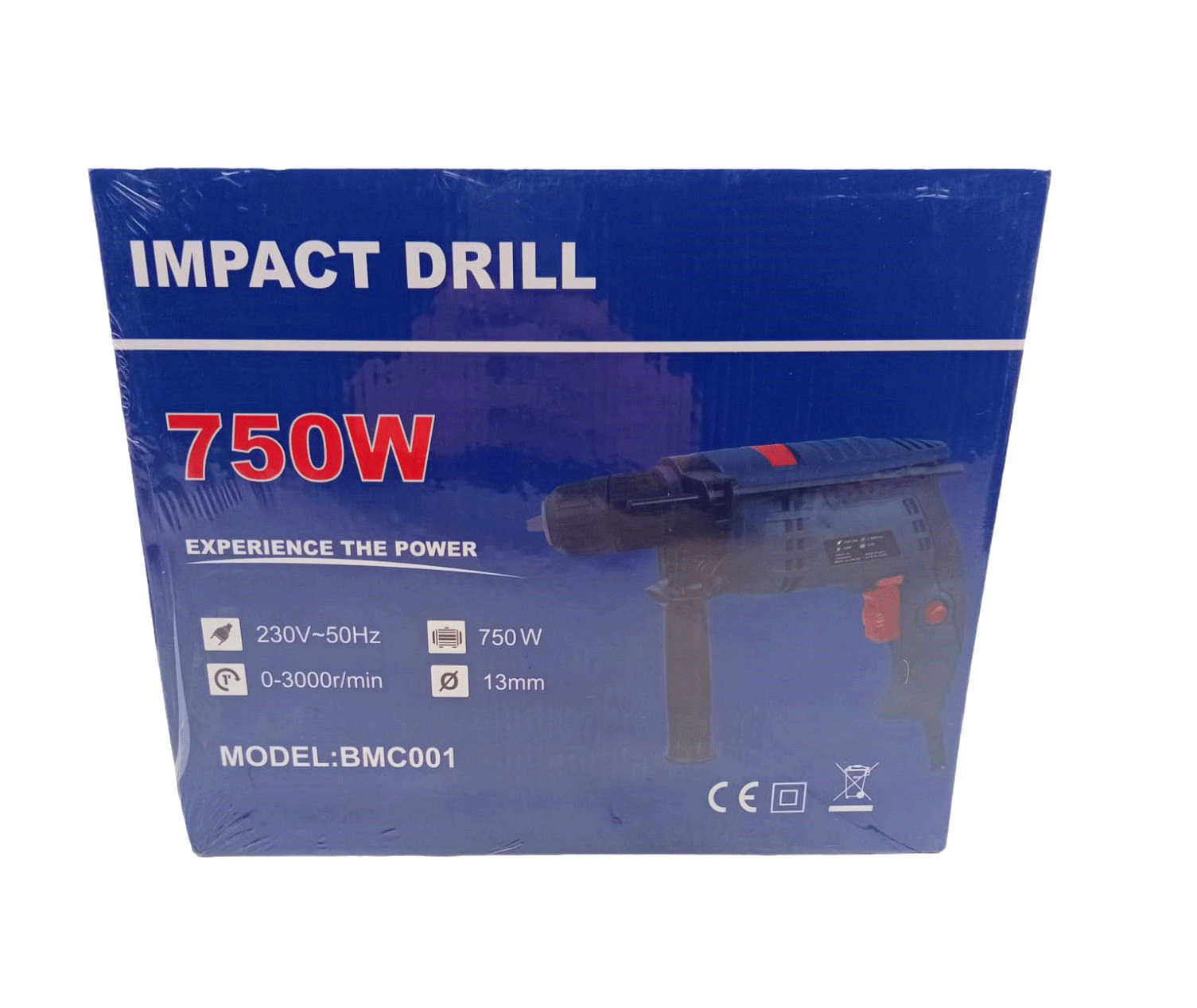 BMC-001 IMPACT DRILL DARBELİ MATKAP 13MM.750W (4767)