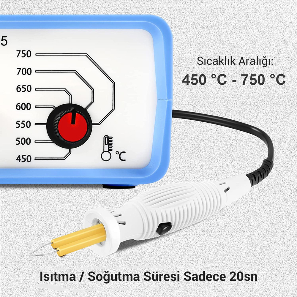 ISI AYARLI ANALOG AHŞAP YAKMA HAVYASI (4767)