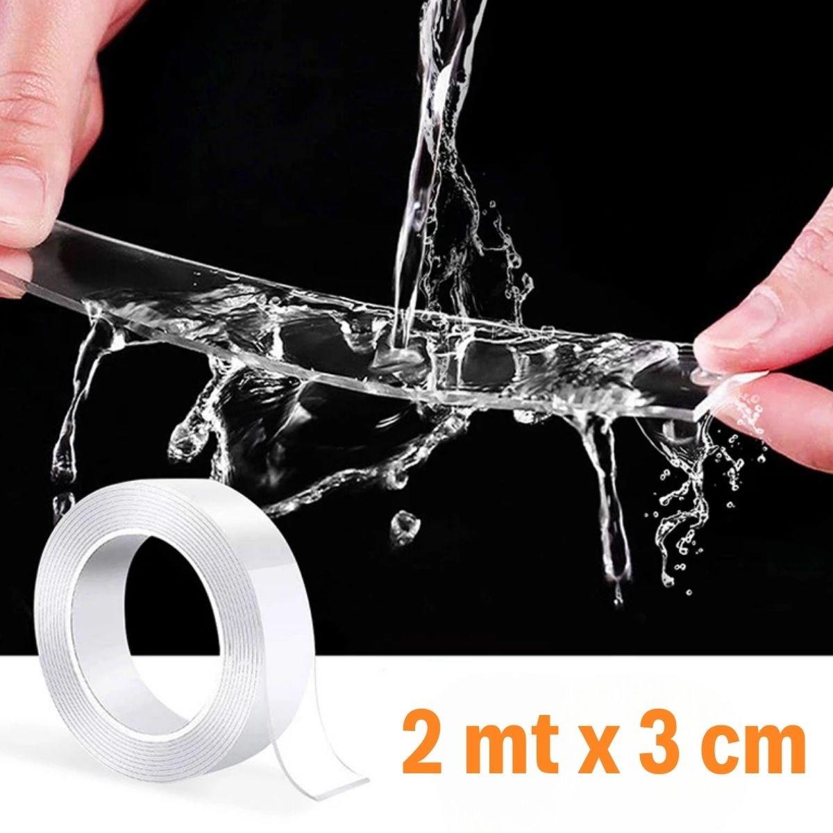 Ultra Güçlü Çift Taraflı 2 mt x 3 cm Çift Taraflı Nano Bant (4767)