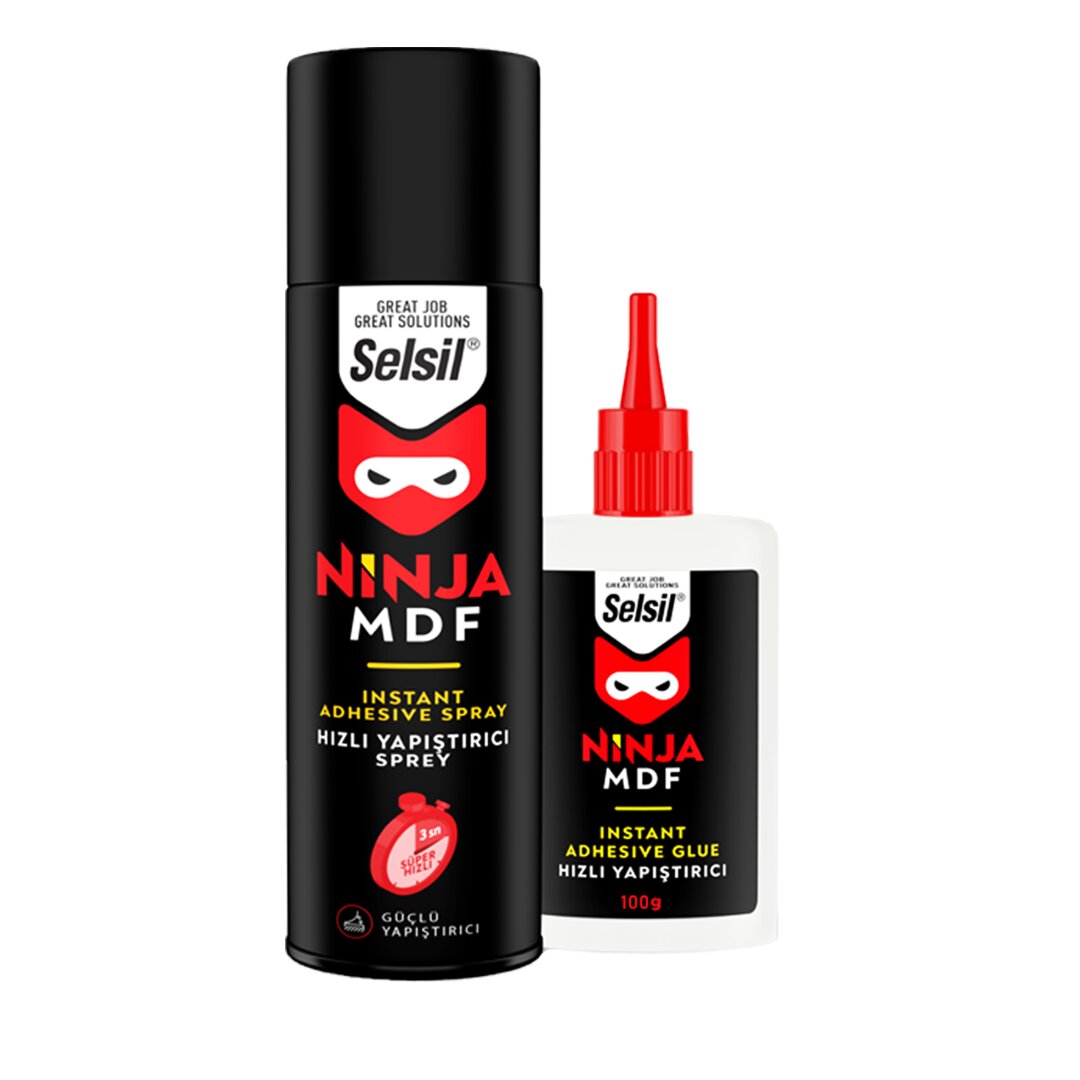 SELSİL NINJA 400ML+100GR HIZLI YAPIŞTIRICI SPREY (4767)