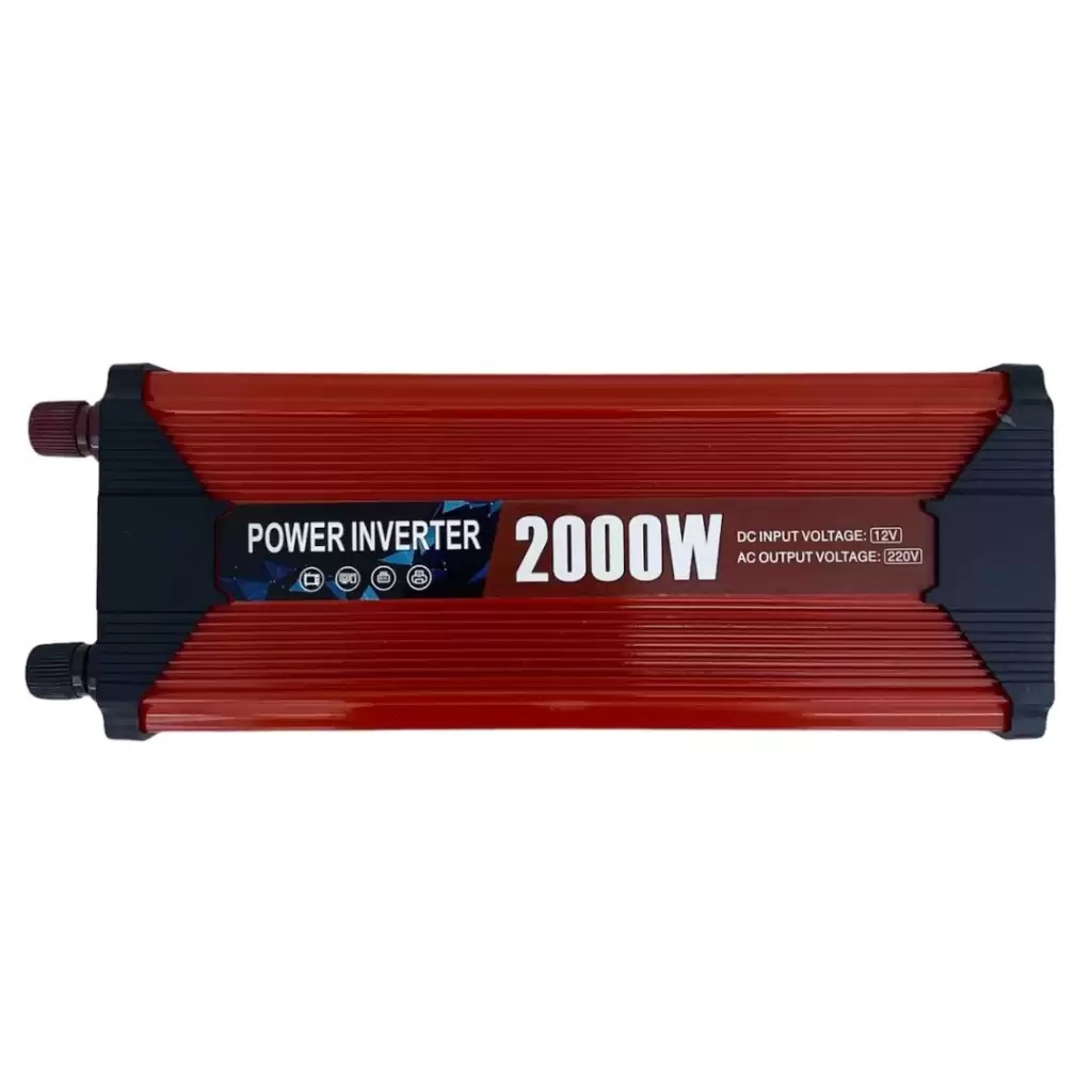 2000 Watt Modifiye Sinüs İnvertör Dönüştürücü 12/230v  Usb Akü Bağlantılı (4767)