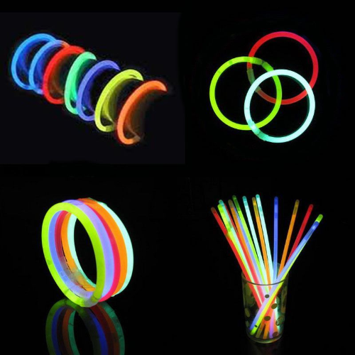 Glow Fosforlu Neon Bileklik 50 Adet (4767)