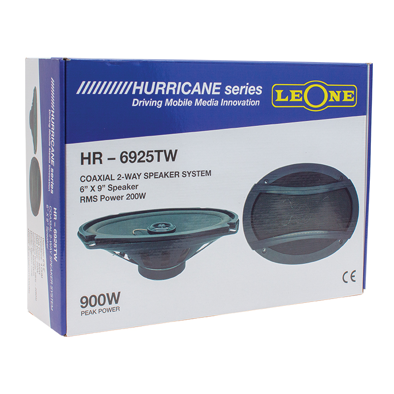 LEONE HR-6925TW 900 WATT 6 X 9 OVAL OTO HOPARLÖR KAPAKLI ÇİFTLİ TAKIM FİYAT (4767)