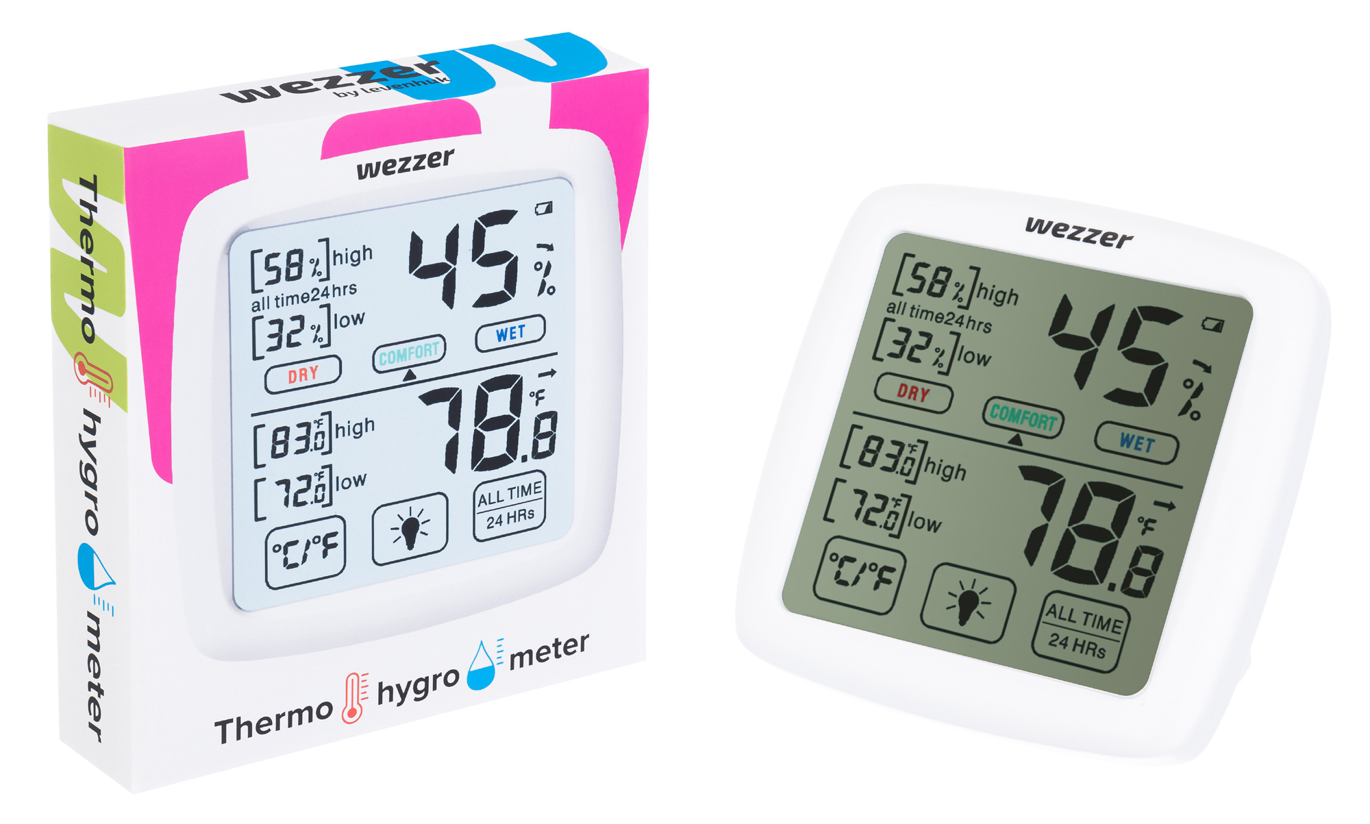 Levenhuk Wezzer Teo TH30 Termo Higrometre (4767)