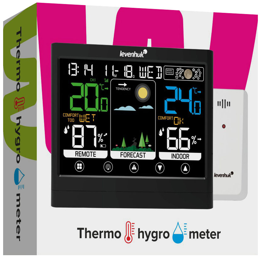 Levenhuk Wezzer Teo TH50 Termo Higrometre (4767)